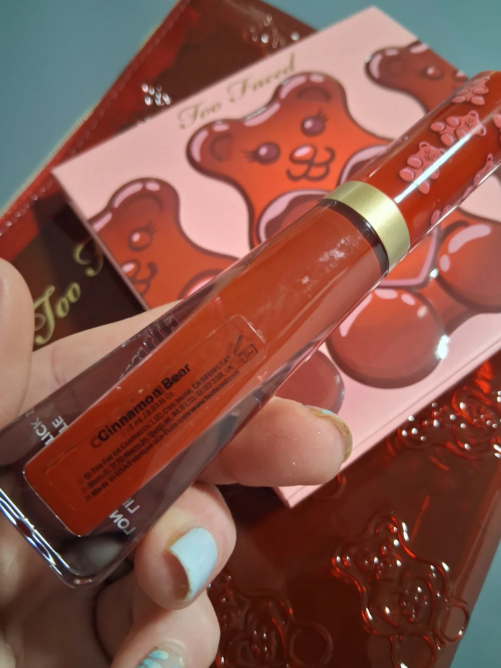 Too Faced Cinnamon Bear Eyeshadow Palette & Lip Set-LIMITED EDITION